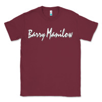 Burgundy Best Barry Manilow Classic Tee - artisFamous
