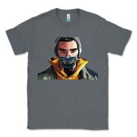 Charcoal Heather codfish beatbox Classic Tee - artisFamous