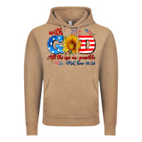 Vintage Coffee with god all things are possible usa Vintage Hoodie - AdoDesignShop