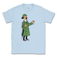 Dusty Blue professor calculus Classic Tee - artisFamous