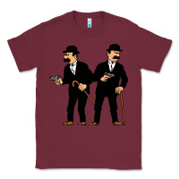Burgundy Thomson and Thompson Classic Tee - artisFamous