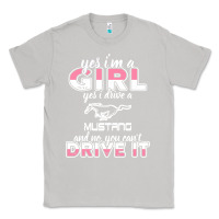 Moon Dust mustang i m a girl who drives a mustang Classic Tee - artisFamous