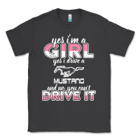 Smoke mustang i m a girl who drives a mustang Classic Tee - artisFamous