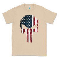 Mushroom the punisher american flag Classic Tee - artisFamous