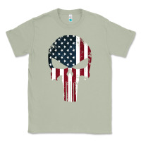 Matcha the punisher american flag Classic Tee - artisFamous
