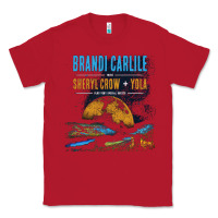 Red Brandi Carlile Poster Classic Tee - artisFamous