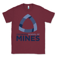 Burgundy School of Mines Classic Tee - artisFamous