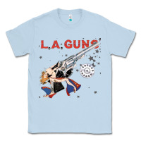 Dusty Blue la guns Classic Tee - artisFamous