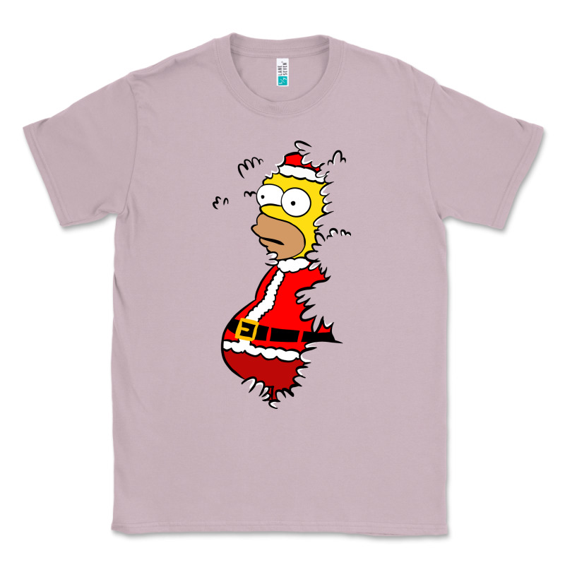 Homer Claus Christmas Classic Tee by artisFamous | Teevron