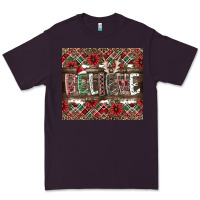 Plum Believe Premium Tee - CowhideDigitalArt