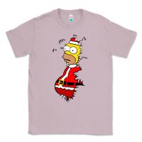 Lilac Homer Claus Christmas Classic Tee - artisFamous