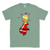 Sage Homer Claus Christmas Classic Tee - artisFamous