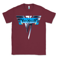 Burgundy halen Classic Tee - artisFamous