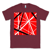 Burgundy halen Classic Tee - artisFamous