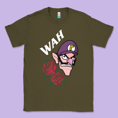 Waluigi Voice ( Wah ) Classic Tee Designed By Artisfamous