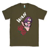 Army Green waluigi voice ( wah ) Classic Tee - artisFamous