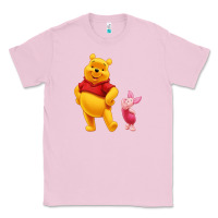 Bubblegum Pink Winnie the Pooh Piglet Classic Tee - artisFamous