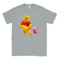 Heather Grey Winnie the Pooh Piglet Classic Tee - artisFamous