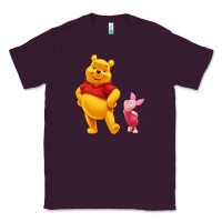 Plum Winnie the Pooh Piglet Classic Tee - artisFamous