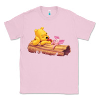 Bubblegum Pink Winnie the Pooh Piglet Classic Tee - artisFamous