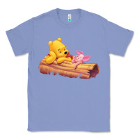 Colony Blue Winnie the Pooh Piglet Classic Tee - artisFamous