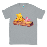Heather Grey Winnie the Pooh Piglet Classic Tee - artisFamous