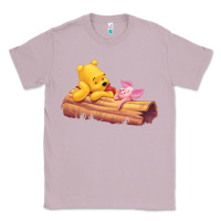Lilac Winnie the Pooh Piglet Classic Tee - artisFamous