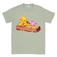 Matcha Winnie the Pooh Piglet Classic Tee - artisFamous
