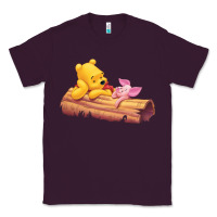 Plum Winnie the Pooh Piglet Classic Tee - artisFamous