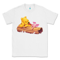 White Winnie the Pooh Piglet Classic Tee - artisFamous