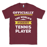 Burgundy the world's finest tennis player Classic Tee - artisFamous