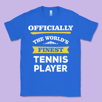 The World's Finest Tennis Player Classic Tee Designed By Artisfamous