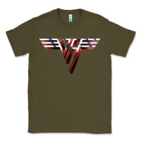 Army Green halen Classic Tee - artisFamous