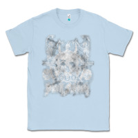 Dusty Blue black sab.bath official vintage dancing skele Classic Tee - artisFamous