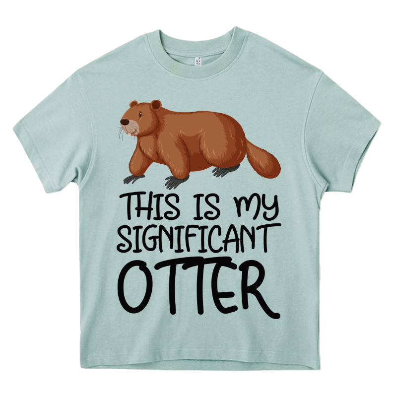 This Is My Significant Otter Heavy Core Tee by Bettercallsaul | Teevron