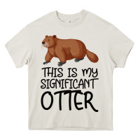 Cream this is my significant otter Heavy Core Tee - Bettercallsaul