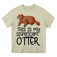 Mossy this is my significant otter Heavy Core Tee - Bettercallsaul