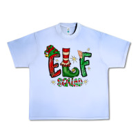 Grape Ice Elf Squad Urban Heavy Tee - CowhideDigitalArt