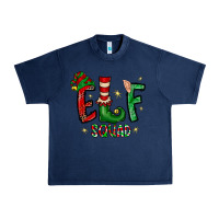 Navy Elf Squad Urban Heavy Tee - CowhideDigitalArt