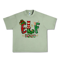 Oil Green Elf Squad Urban Heavy Tee - CowhideDigitalArt