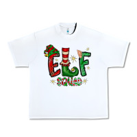 White Elf Squad Urban Heavy Tee - CowhideDigitalArt