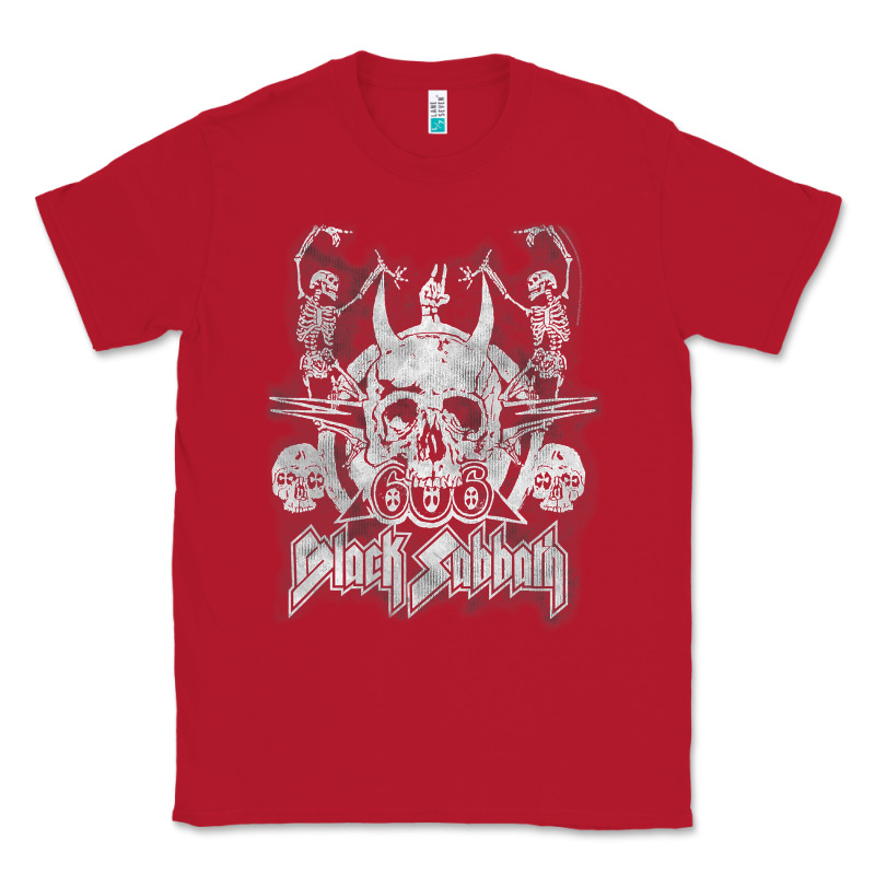 Black Sab.bath Official Vintage Dancing Skele Classic Tee by artisFamous | Teevron