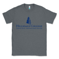 Charcoal Heather Hillsdale College Classic Tee - artisFamous