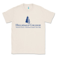 Natural Hillsdale College Classic Tee - artisFamous
