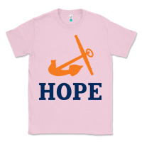 Bubblegum Pink Hope College Classic Tee - artisFamous