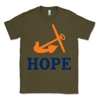 Army Green Hope College Classic Tee - artisFamous