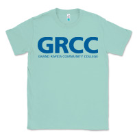 Seafoam Grand Rapids Community College Classic Tee - artisFamous