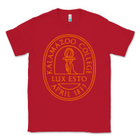 Red Kalamazoo College Classic Tee - artisFamous