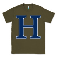 Army Green Hillsdale College Classic Tee - artisFamous