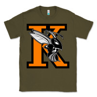 Army Green Kalamazoo College Classic Tee - artisFamous